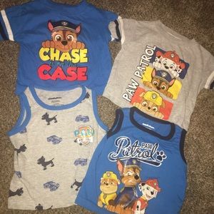 12 mth baby boy paw patrol lot